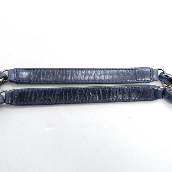 CHANEL RARE BLUE CHAIN HANDBAG!! SALE!! - Picture 9 of 14